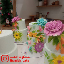 کیک با تکنیک اسکالپچر