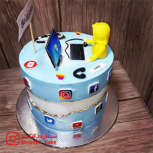 کیک تولد شازده کیک بندرانزلی