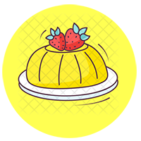 ژله خانگی شازده کیک